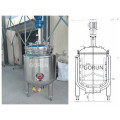 Stainless-steel Magnetic Double Jacketed Mixing Tank 1000l